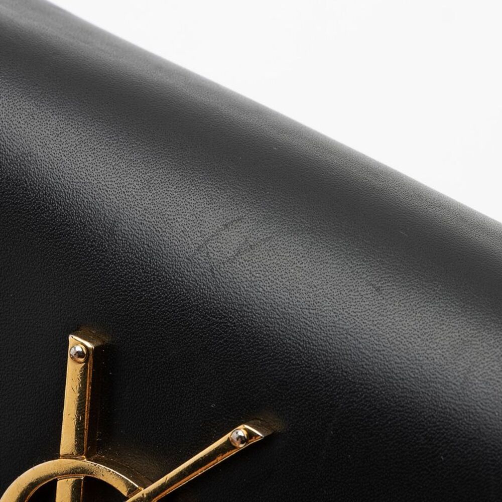 Saint Laurent Leather Monogram Kate Tassel Mini Shoulder Bag - Picture 16 of 16